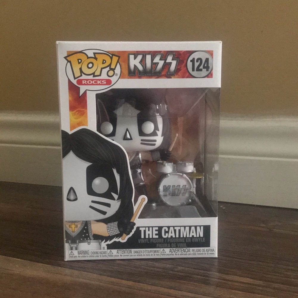 KISS The Catman 124 Peter Criss Funko POP! Vinyl